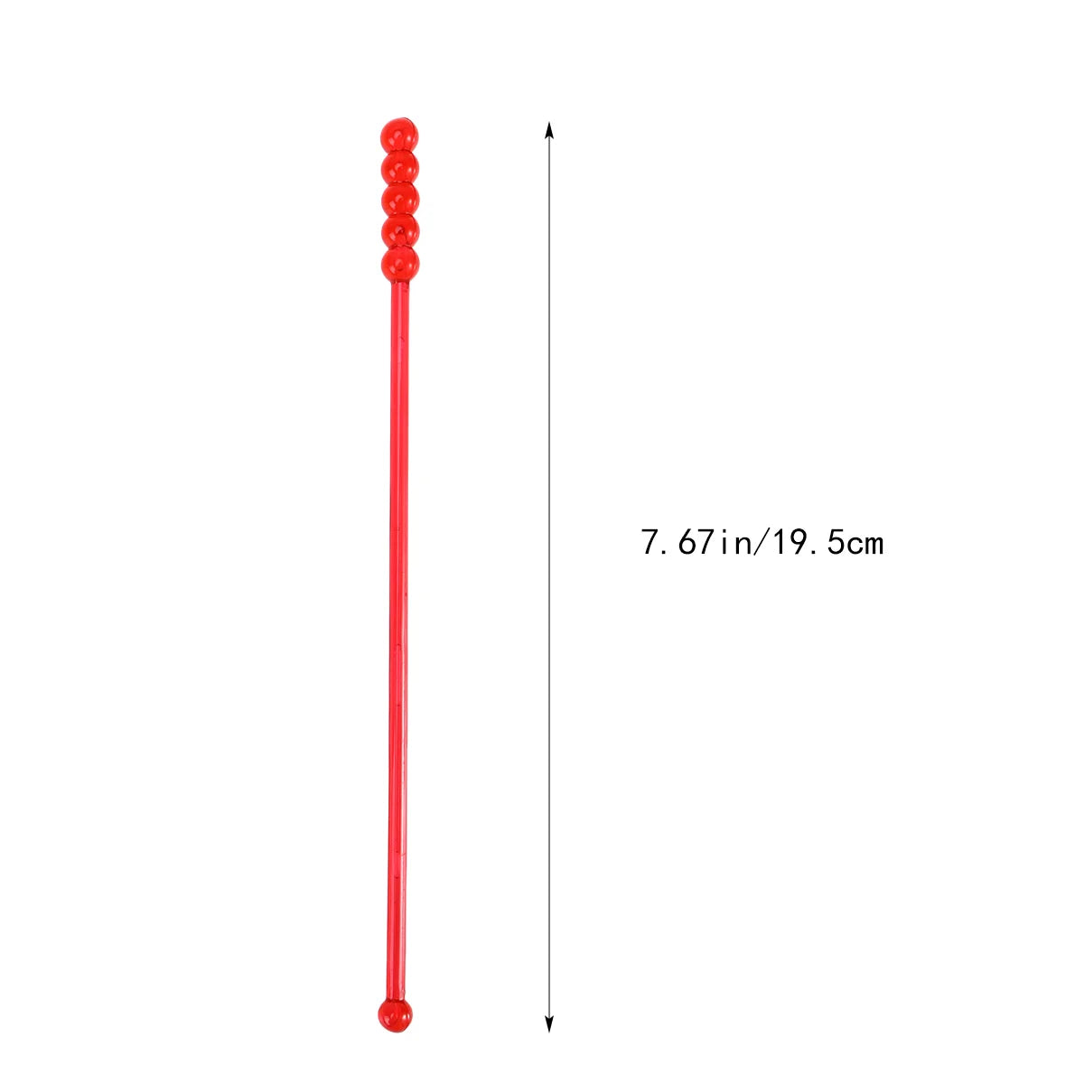 100 Agitateurs à Cocktail Acrylique - Bâtons Swizzle Avec Dessin Pentacle - Pour Bar, Fête, Mariage