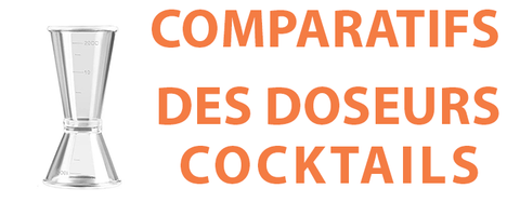 Comparatif des doseurs cocktail : plastiques, inox, et plus
