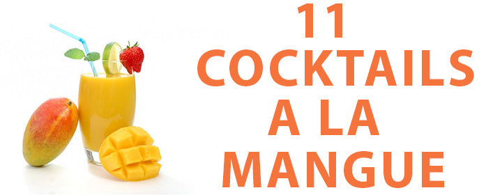 11 cocktails à la mangue