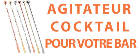 L'importance du choix des agitateurs de cocktails pour votre bar