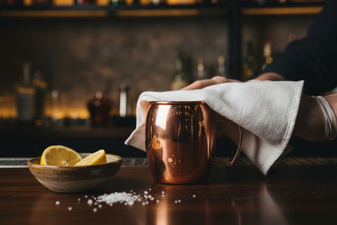 Comment entretenir et nettoyer un verre Moscow Mule en cuivre ?