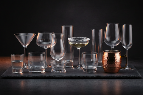 Les 12 types de verres à cocktail à connaître absolument