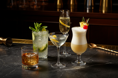 Les verres iconiques des cocktails célèbres