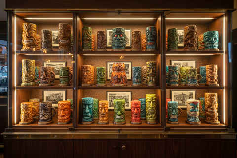 Pourquoi les verres tiki sont devenus des objets de collection