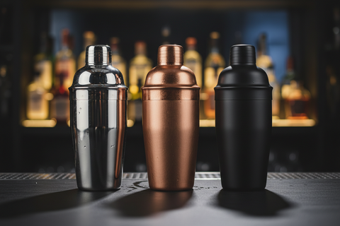 Shaker cobbler en inox, cuivre ou noir mat : quel matériau choisir ?