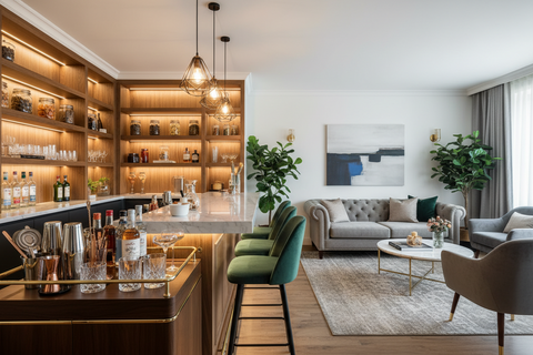 Transformer son salon en bar à cocktails : conseils pour une ambiance réussie