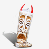 Ceramic Tiki Mugs