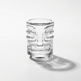 glass tiki mug