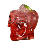 verre cocktail tête de mort