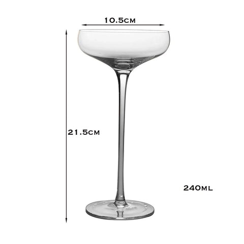 verre à cocktail élégant