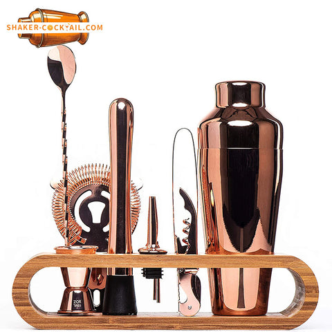 copper cocktail shaker set