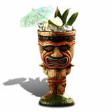Hawaiian Tiki Mugs