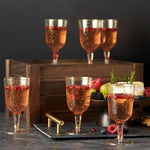 verre à cocktail en plastique