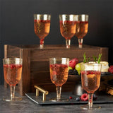 verre à cocktail en plastique