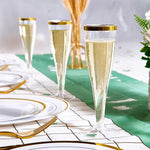 verres à cocktail en cristal