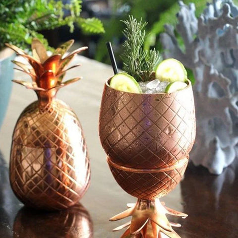 gobelet ananas pour cocktail