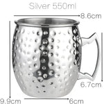 verre en cuivre pour cocktail moscow mule