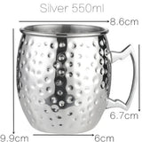 verre en cuivre pour cocktail moscow mule