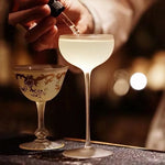 set de verres à cocktail en cristal